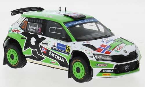 Skoda Fabia Rally2 Evo No.21 Rally Estland 2022 Mikkelsen/Eriksen - 1:43